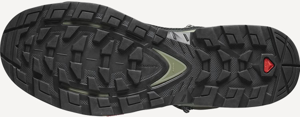 Ботинки QUEST ELEMENT GTX (RU 43.5 UK 10 USm 10.5 СМ 28; black/deep lichen green/olive night)